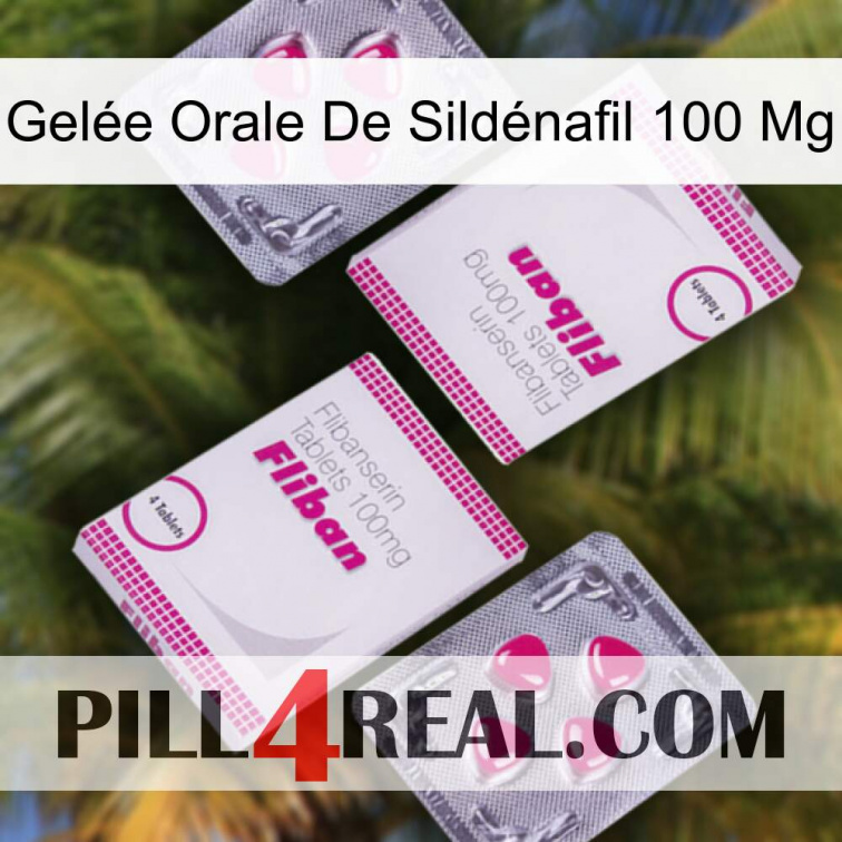 Gelée Orale De Sildénafil 100 Mg 33